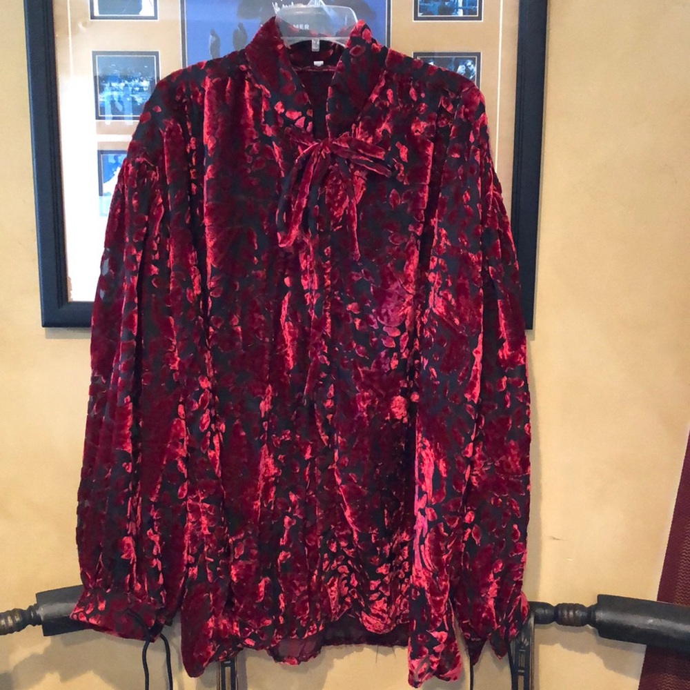 1800’s hundredth shirt large, size burnout velvet - Picture 2 of 7